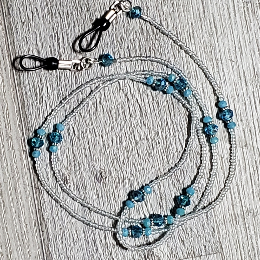 Handmade eyeglass holder